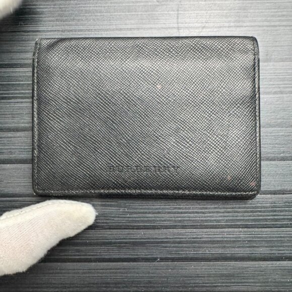 Burberry Black Nova Check Card Holder - Picture 1 of 5